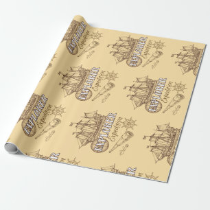 Explorer Expedition Wrapping Paper