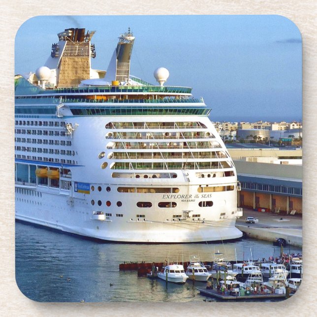 Explorer Stern at Home Coaster (Front)