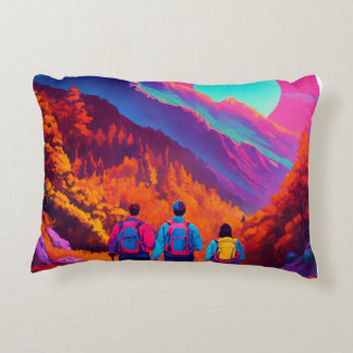 "Explorer's Comfort" Decorative Cushion
