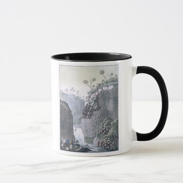 Explorers with Humboldt's Expedition in the Basalt Mug (Right)