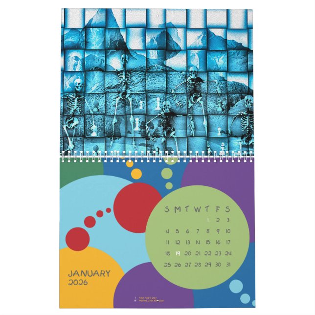 Exploring Imagination Calendar (Jan 2026)