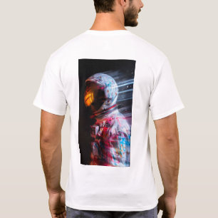 Exploring Mars - Astronaut Motion Blur T-Shirt