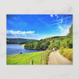 Exploring nature with you! postcard