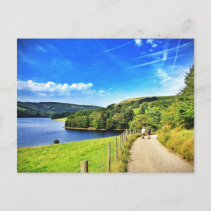 Exploring nature with you! postcard