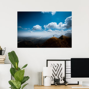 Exploring new heights poster