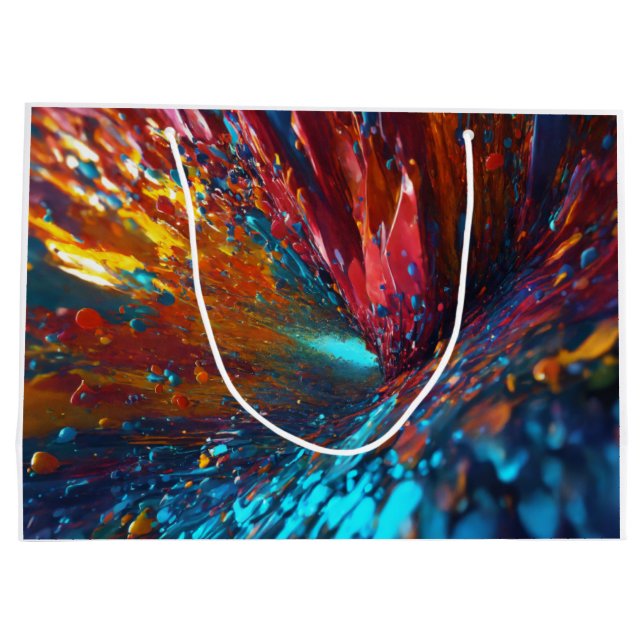 Exploring the Allure of Multicolored Gift Bags (Back)