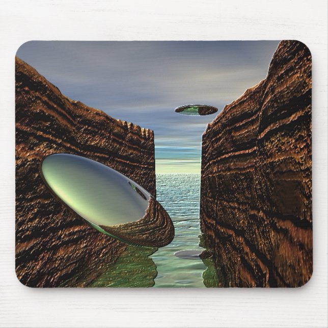 Exploring-the-coastline Mouse Mat (Front)