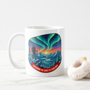 Exploring the Spirit of Christmas Art Coffee Mug