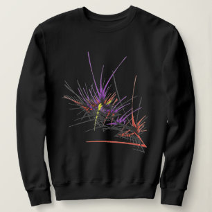 Explosion Colourful Abstract Tribal Tattoo Art Sweatshirt