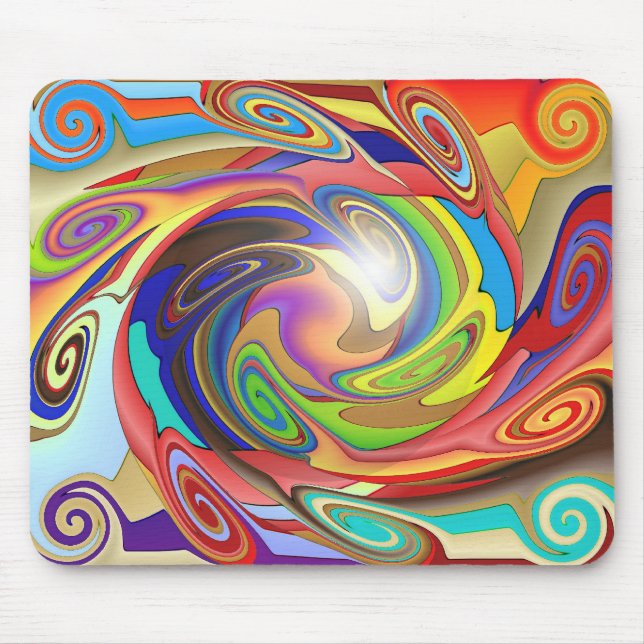 Explosion Mouse Mat (Front)