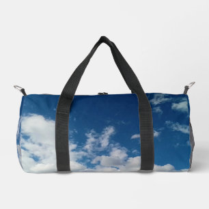 Explosion of clouds duffle bag