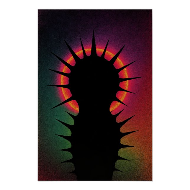 Explosion of colors and textures poster (Front)