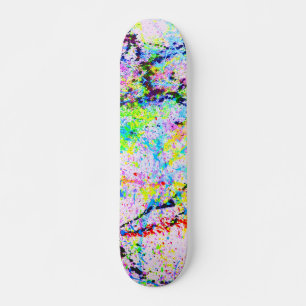 Explosion of colors skateboard