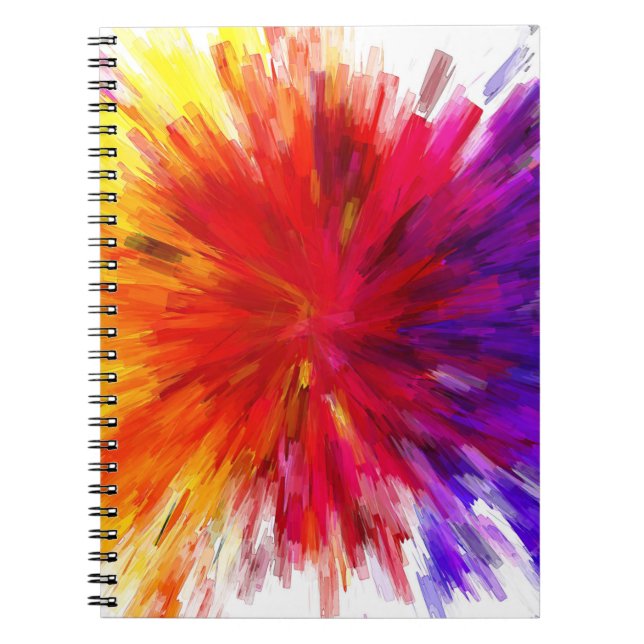 Explosion of Colour Notebook (Front)