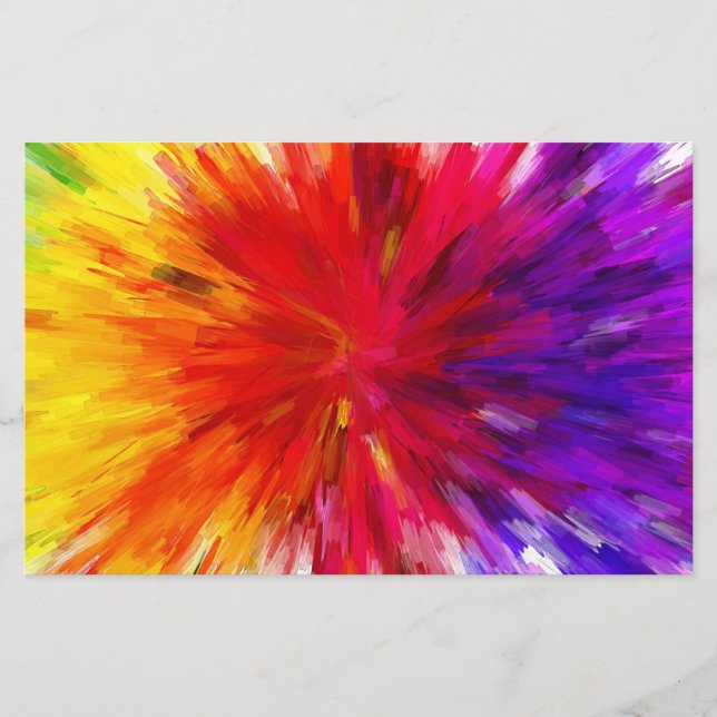 Explosion of Colour Stationery (Front)