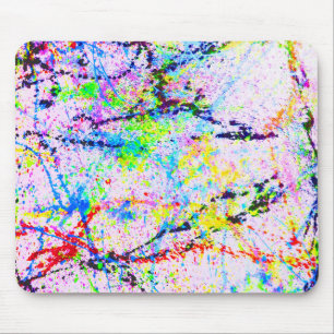 Explosion of colours mouse mat