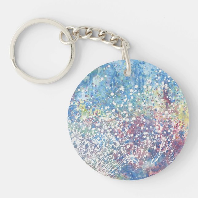 Explosions of Colour Keyring (Front)