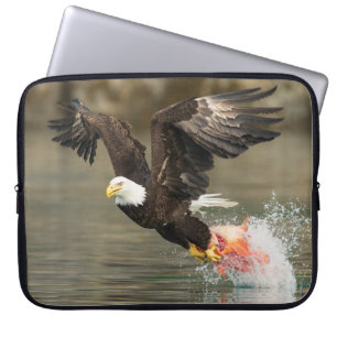 Explosive Bald Eagle Laptop Sleeve