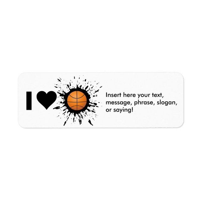 Explosive I Love Basketball (Front)
