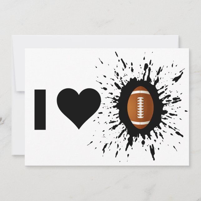 Explosive I Love Football (Front)