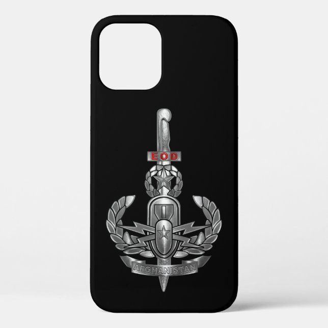 Explosive Ordnance Disposal Afghanistan Veteran Case-Mate iPhone Case (Back)