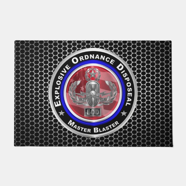 Explosive Ordnance Disposal (EOD)  Doormat (Front)