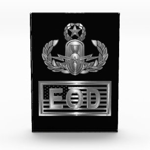 Explosive Ordnance Disposal EOD Photo Block