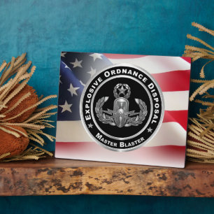 Explosive Ordnance Disposal (EOD)  Plaque