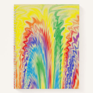 Explosive Rainbow Notebook