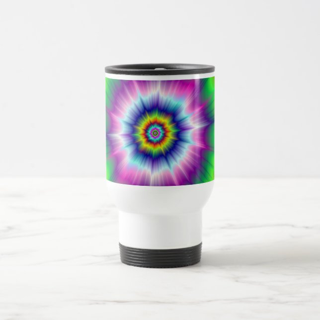 Explosive Tie-Dye Mug (Center)