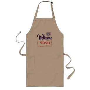 Explosive Welcome 2026 Burst Long Apron