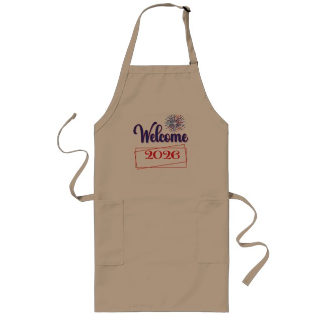 Explosive Welcome 2026 Burst Long Apron (Front)