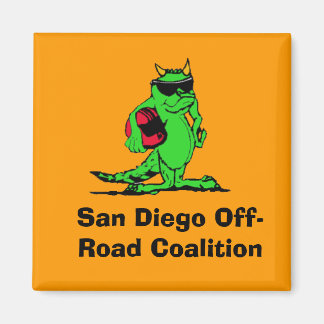 expo_liz, San Diego Off-Road Coalition Magnet