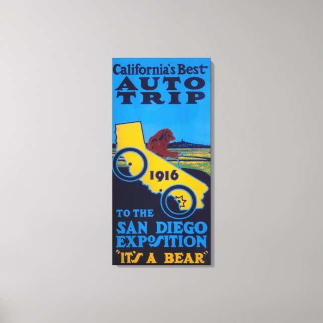 Expo Promotional Poster Canvas Print (Front)