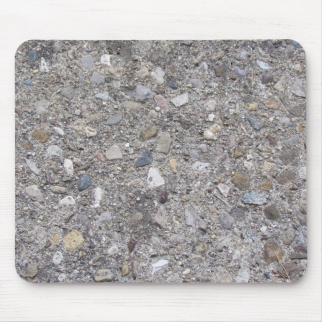 Exposed Aggregate (printed, not made of concrete) Mouse Mat (Front)