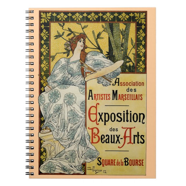 Exposition des Baux-Arts Notebook (Front)