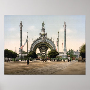 Exposition Universelle Grand Entrance - 1900 Poster