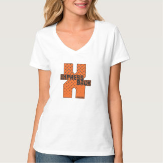 Express Back Women's V-Neck T-Shirt