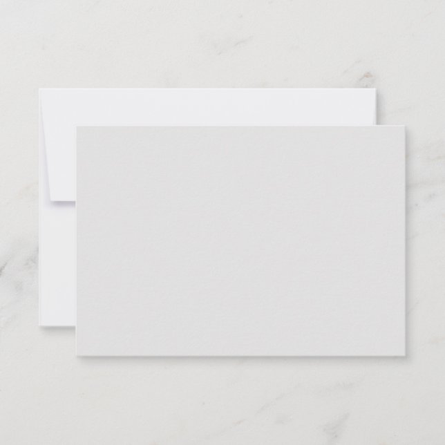 Express Gratitude with Personalised  Thank You Card (Front)