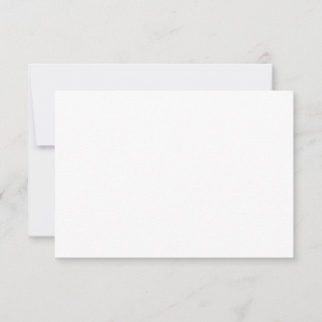 Express Gratitude with Personalised  Thank You Card (Front)