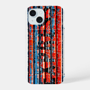 "Express" - Rustic Peeling Paint iPhone 15 Case