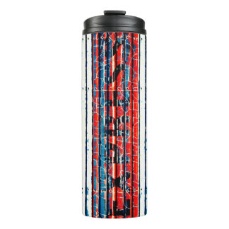 "Express" - Rustic Peeling Paint Thermal Tumbler