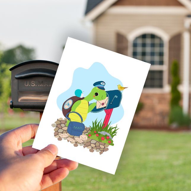 Express Snail Mail by Turtle Postcard (Creator Uploaded)