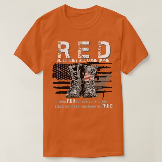 Express your profound gratitude to the brave and h T-Shirt (Design Front)