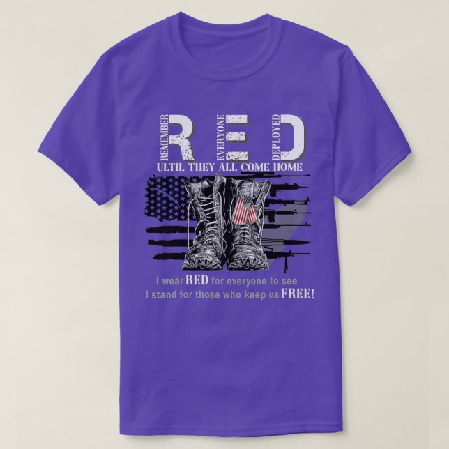 Express your profound gratitude to the brave and h T-Shirt (Design Front)