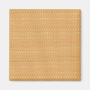 Express your Style with Vibrant Orange and Yellow Magnet