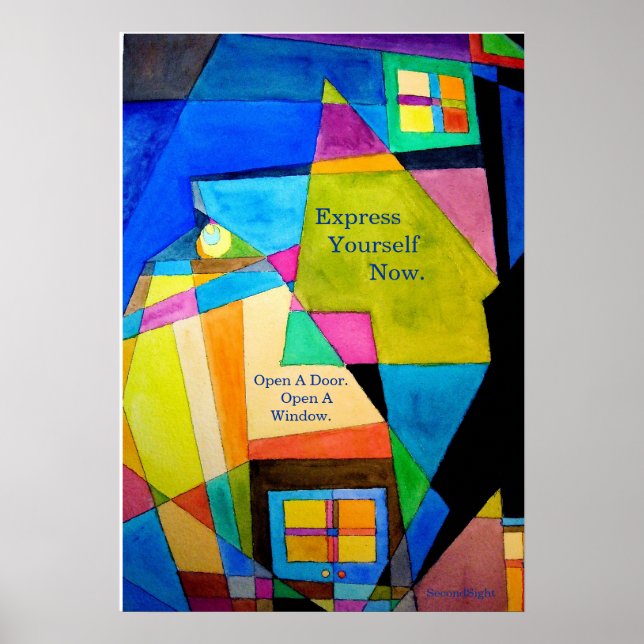 Express Yourself Now. Poster (Front)