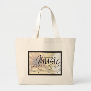Express Yourself with Music Tote Bag