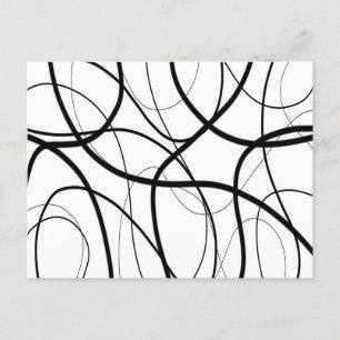 Expression in Black and White Postcard