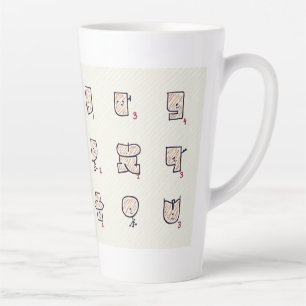 expression latte mug